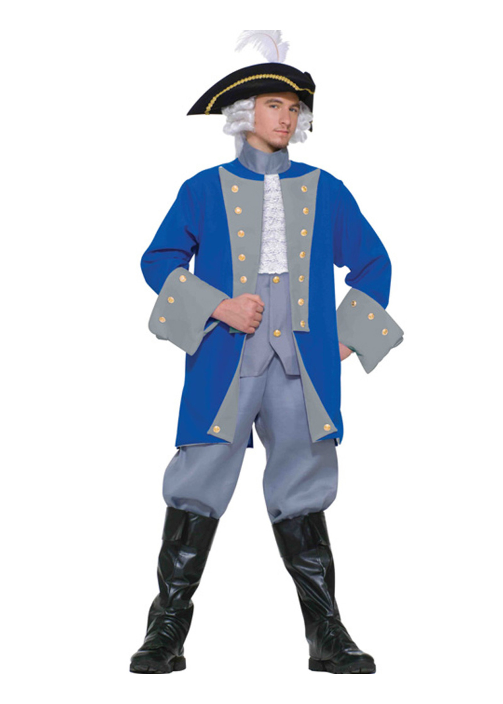 Colonial General Costume - Men's