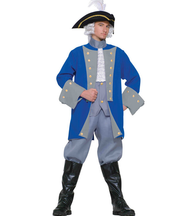 Colonial General Costume - Men's