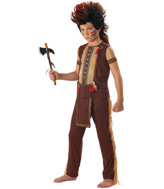CALIFORNIA COSTUMES Native American Warrior Costume - Boy's