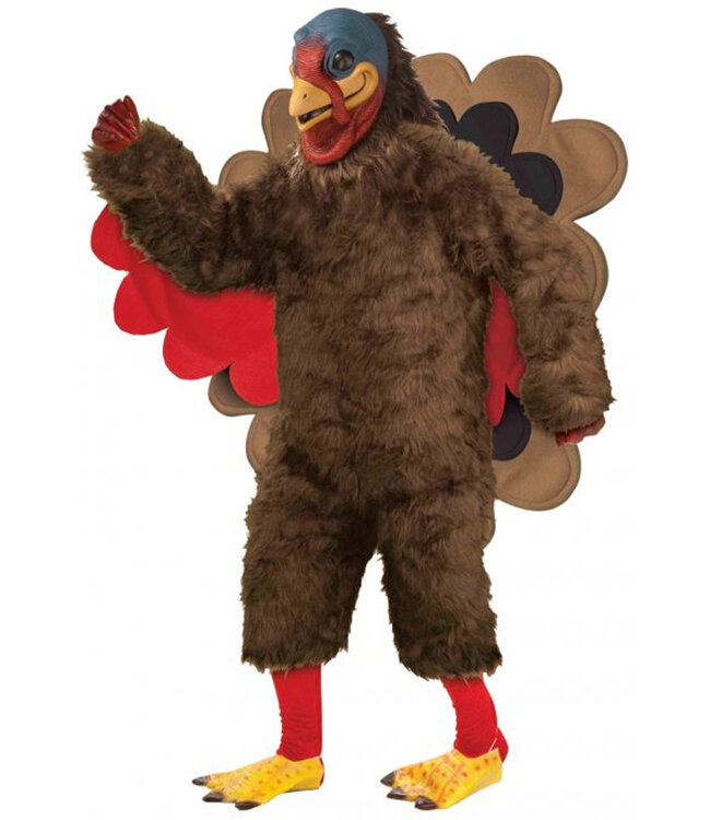 FORUM NOVELTIES Plush Turkey Deluxe Costume - Men's