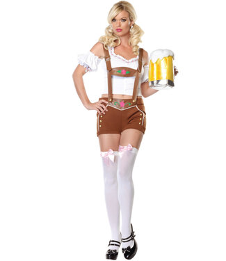 LEG AVENUE Little Miss Lederhosen Costume - Women's