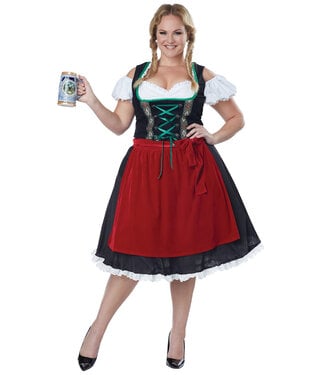 Oktoberfest Frauline Costume - Women's Plus