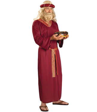 Wise Man - Burgundy Costume - Men's