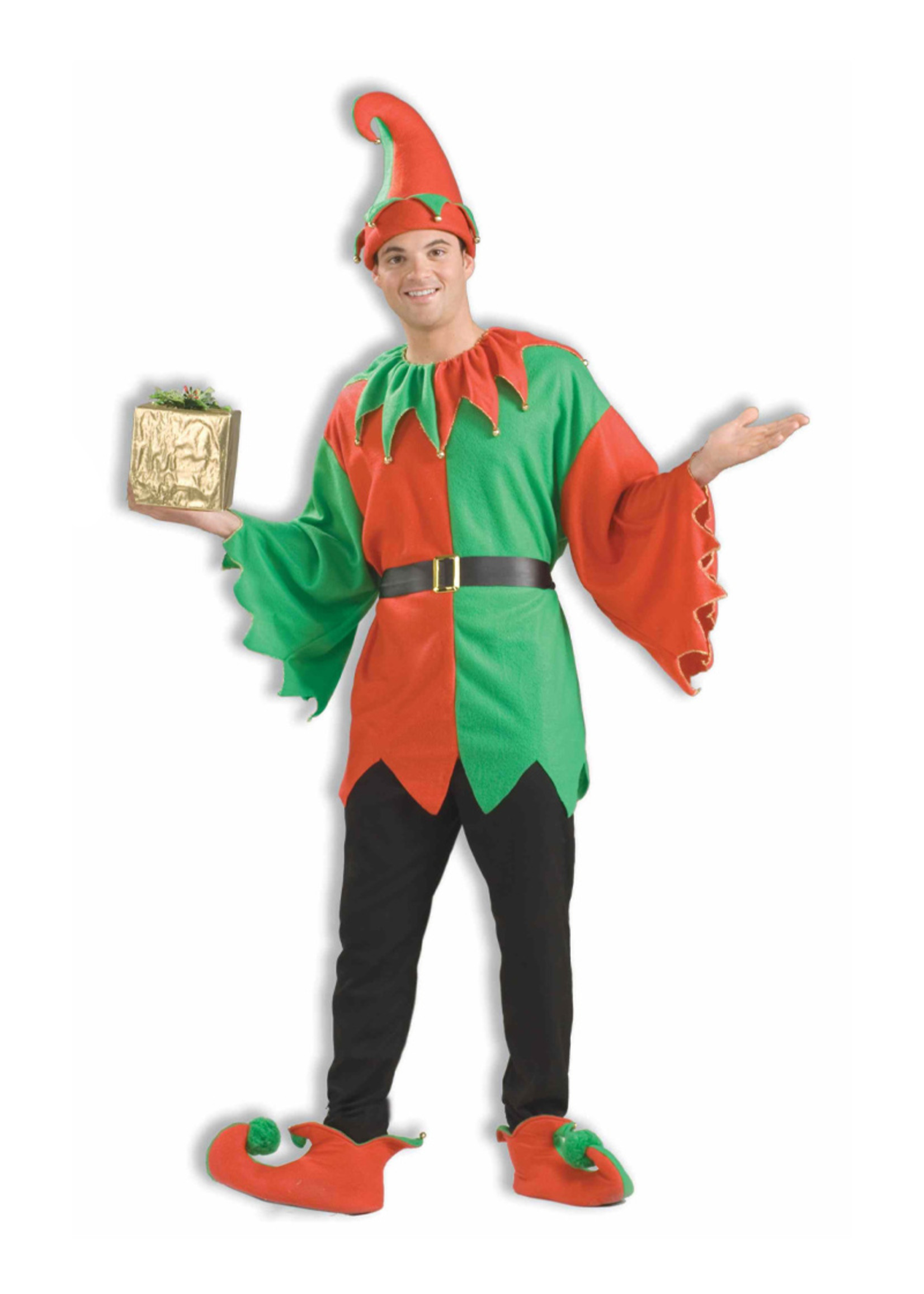 Boys Girls Christmas Elf On The Shelf Child Costume Santa/'s Helper Party Fun