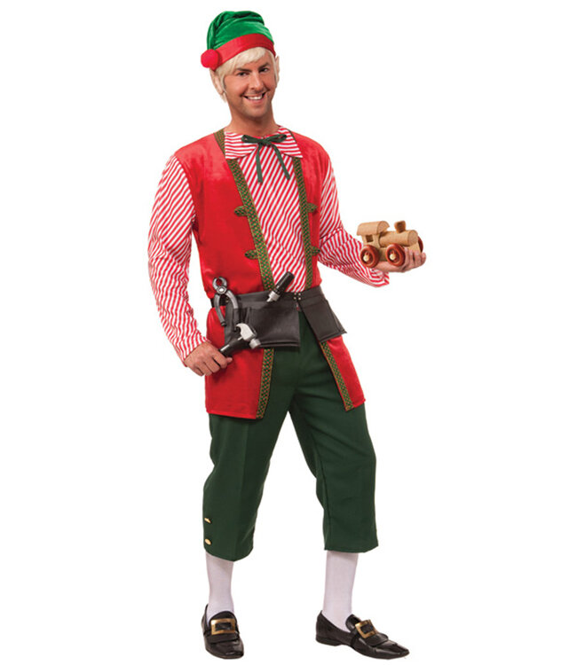 FORUM NOVELTIES Toy Maker Elf Costume - Men's