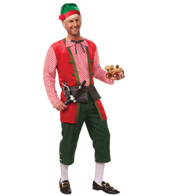 Forum Novelties Toy Maker Elf Costume - Men's