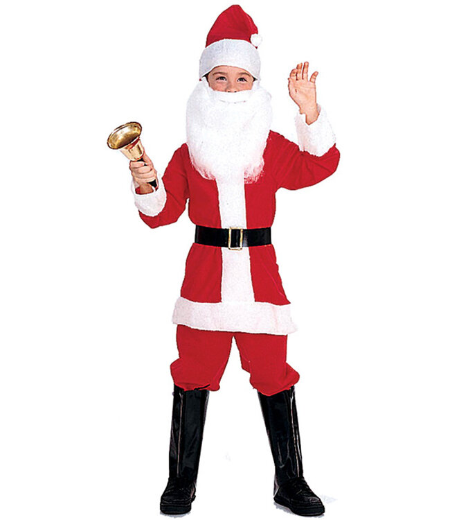 RUBIES Santa Deluxe Costume - Child