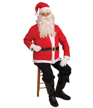 Santa Jacket Set Costume - Men's