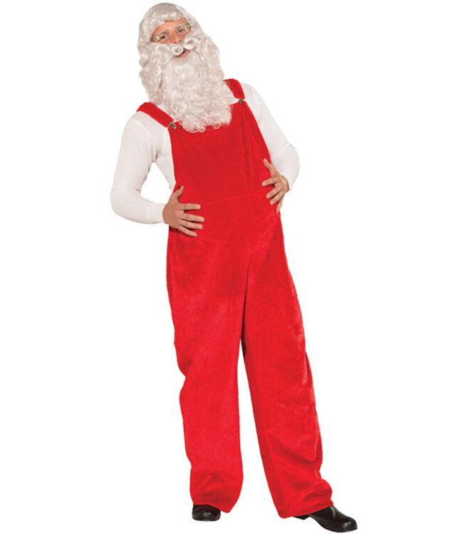 FORUM NOVELTIES Santa Overalls Costume - Men's
