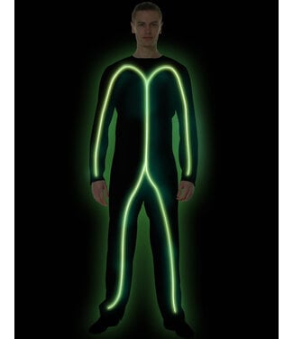 Green Glow Stick Man - Adult