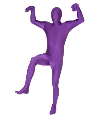 Purple Morphsuit Costume - Men's