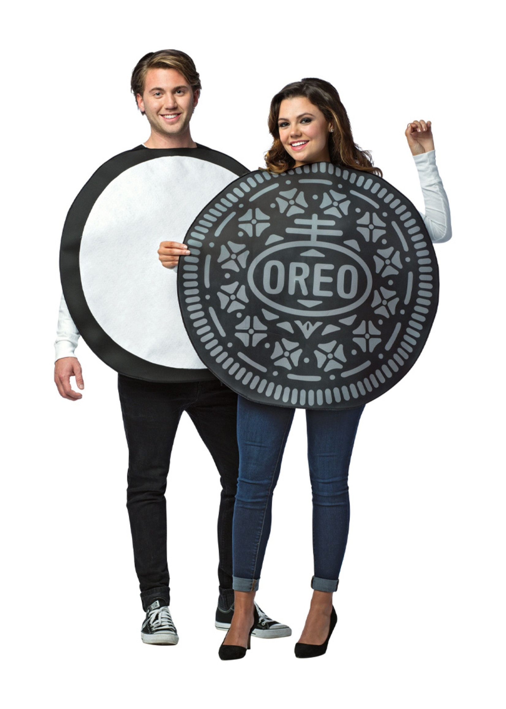 Oreo Cookie Couples Costume - Adult