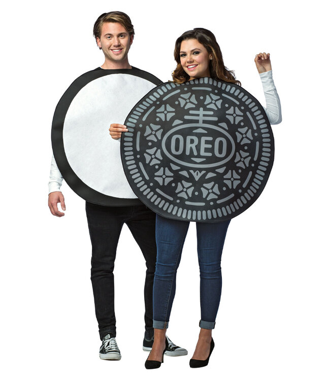 Oreo Cookie Couples Costume - Adult
