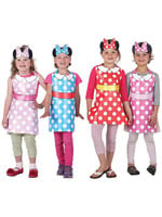 Minnie Mouse Helpers Party Wearable Kit - 8ct