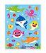 UNIQUE INDUSTRIES INC Baby Shark Sticker Sheets - 4ct