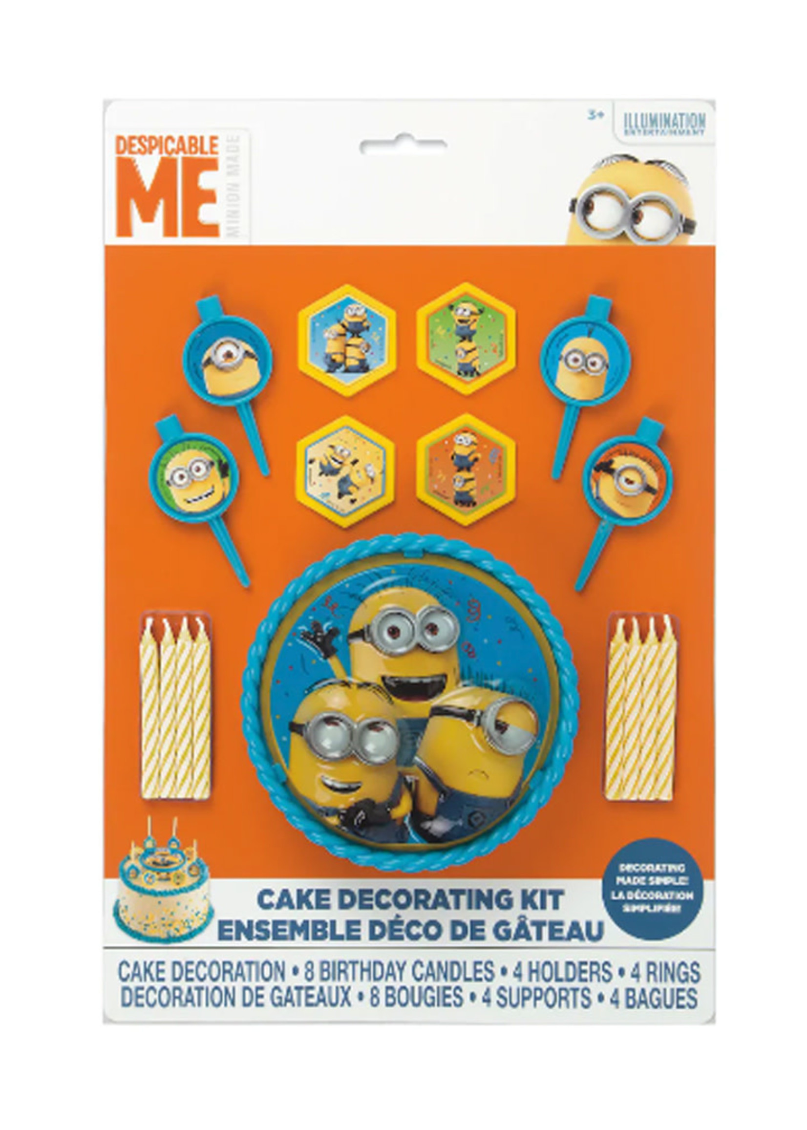 Despicable Me Minions Cake Decorating Kit Party On