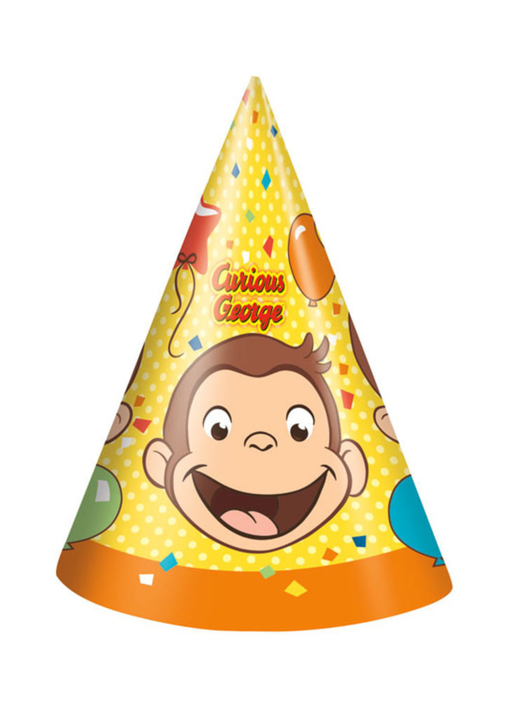 Curious Party Hats 8ct Party On!