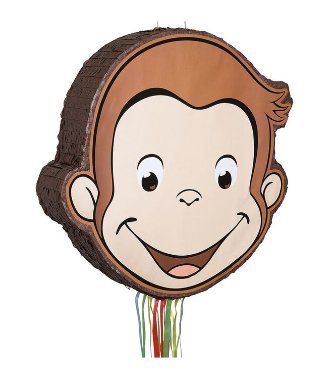 UNIQUE INDUSTRIES INC Curious George Pull String Pinata