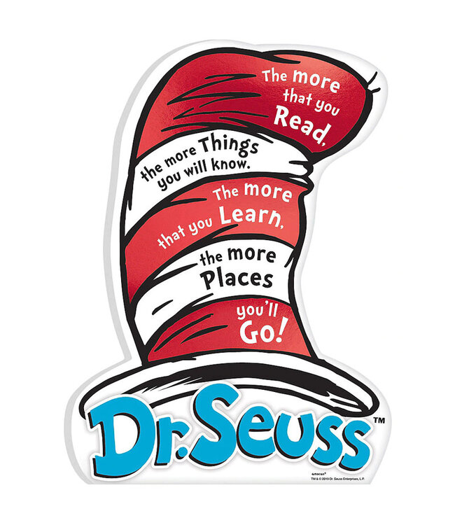 Dr. Seuss Mini Standing Sign