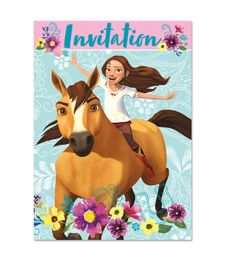 UNIQUE INDUSTRIES INC Spirit Riding Free Invitations - 8ct