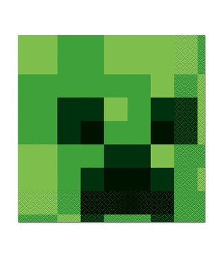 UNIQUE INDUSTRIES INC Minecraft Luncheon Napkins - 16ct