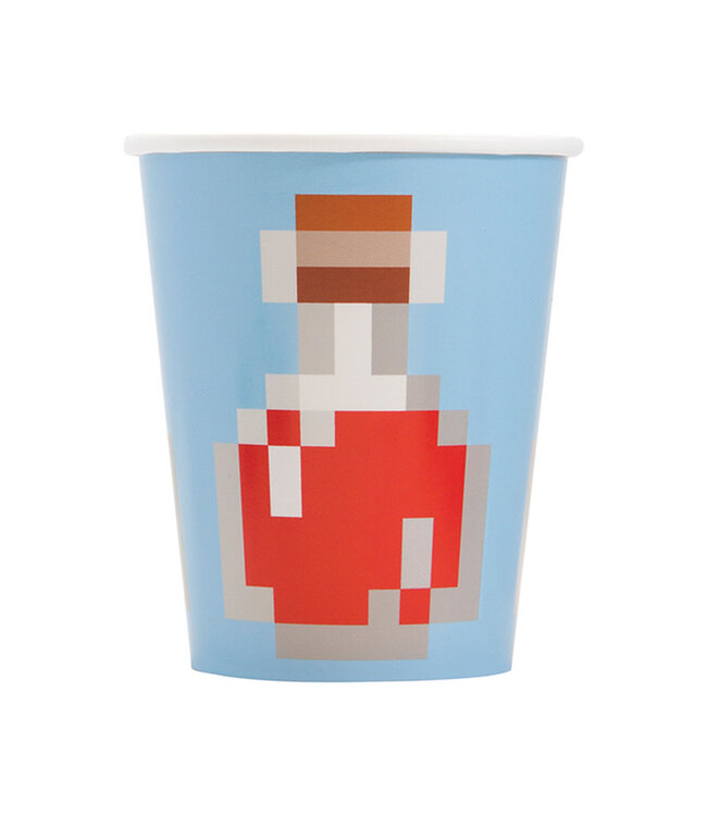 UNIQUE INDUSTRIES INC Minecraft 9oz Paper Cups - 8ct