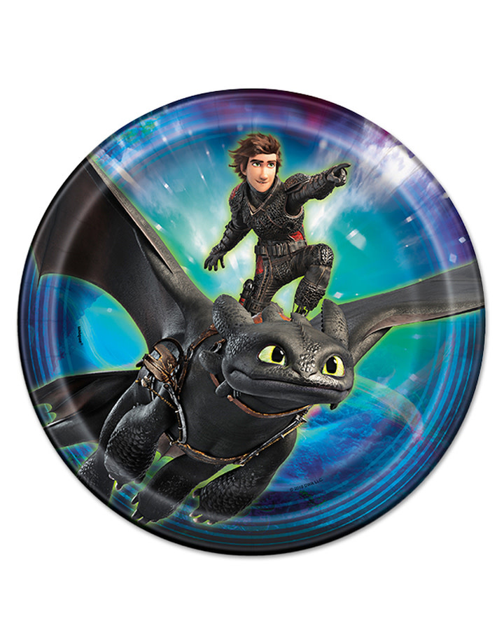 How to Train Your Dragon Luncheon Plates 8ct Party On!