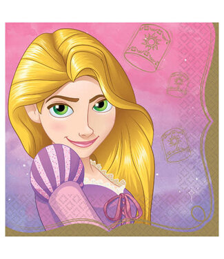 Disney Princess Rapunzel Lunch Napkins - 16ct