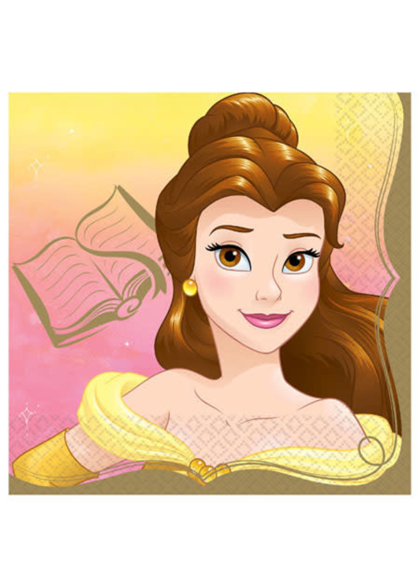 Disney Princess Belle Lunch Napkins 16ct Party On!