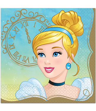 Disney Princess Cinderella Lunch Napkins - 16ct