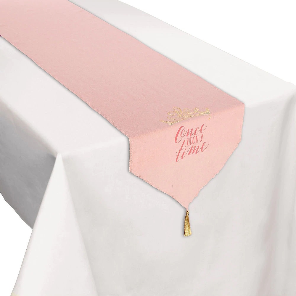 Disney Princess Once Upon A Time Table Runner Party On Disney Princess Once Upon A Time Table Runner Party On