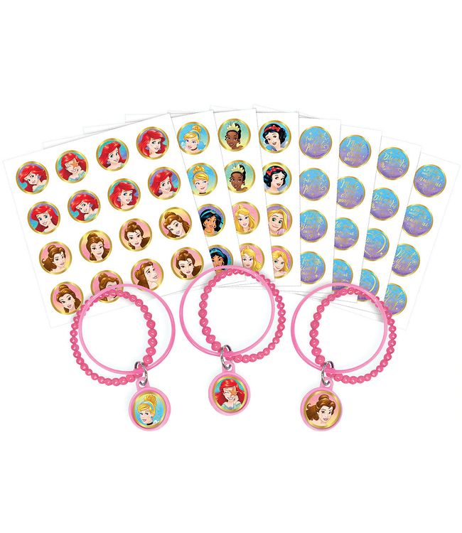 Disney Princess Once Upon a Time Bracelet Kits - 8ct
