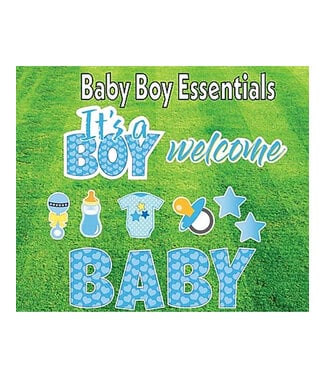 Rental Yard Card "It's a Boy" - Store Pick Up ONLY