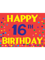 Happy 16th Birthday Yard Sign