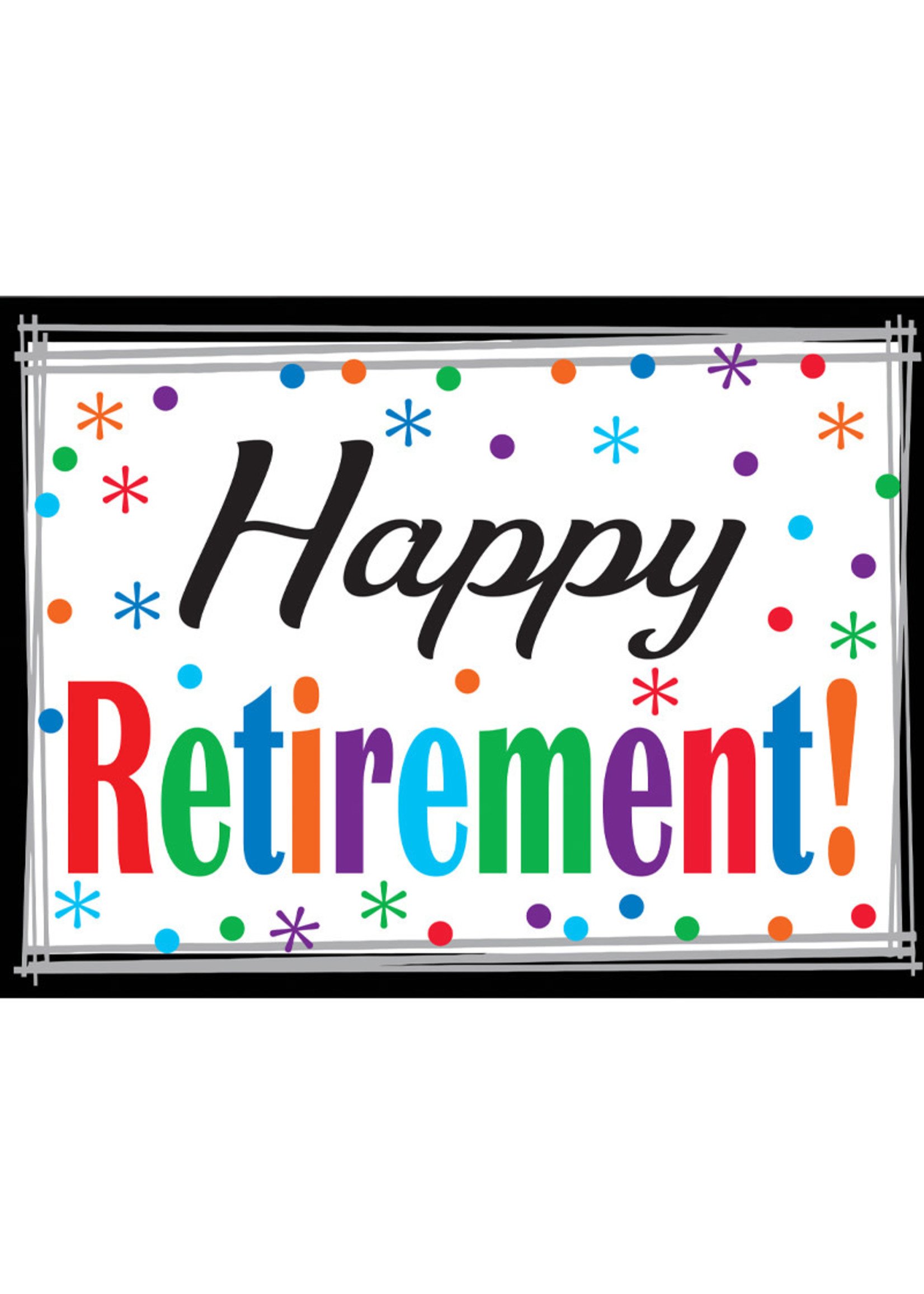 Happy Retirement Yard Sign Party On!