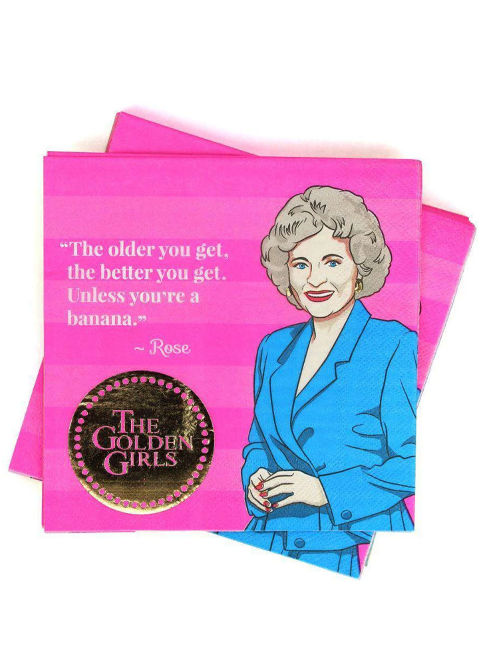 PRIME PARTY Golden Girls Luncheon Napkins (16 Pack)