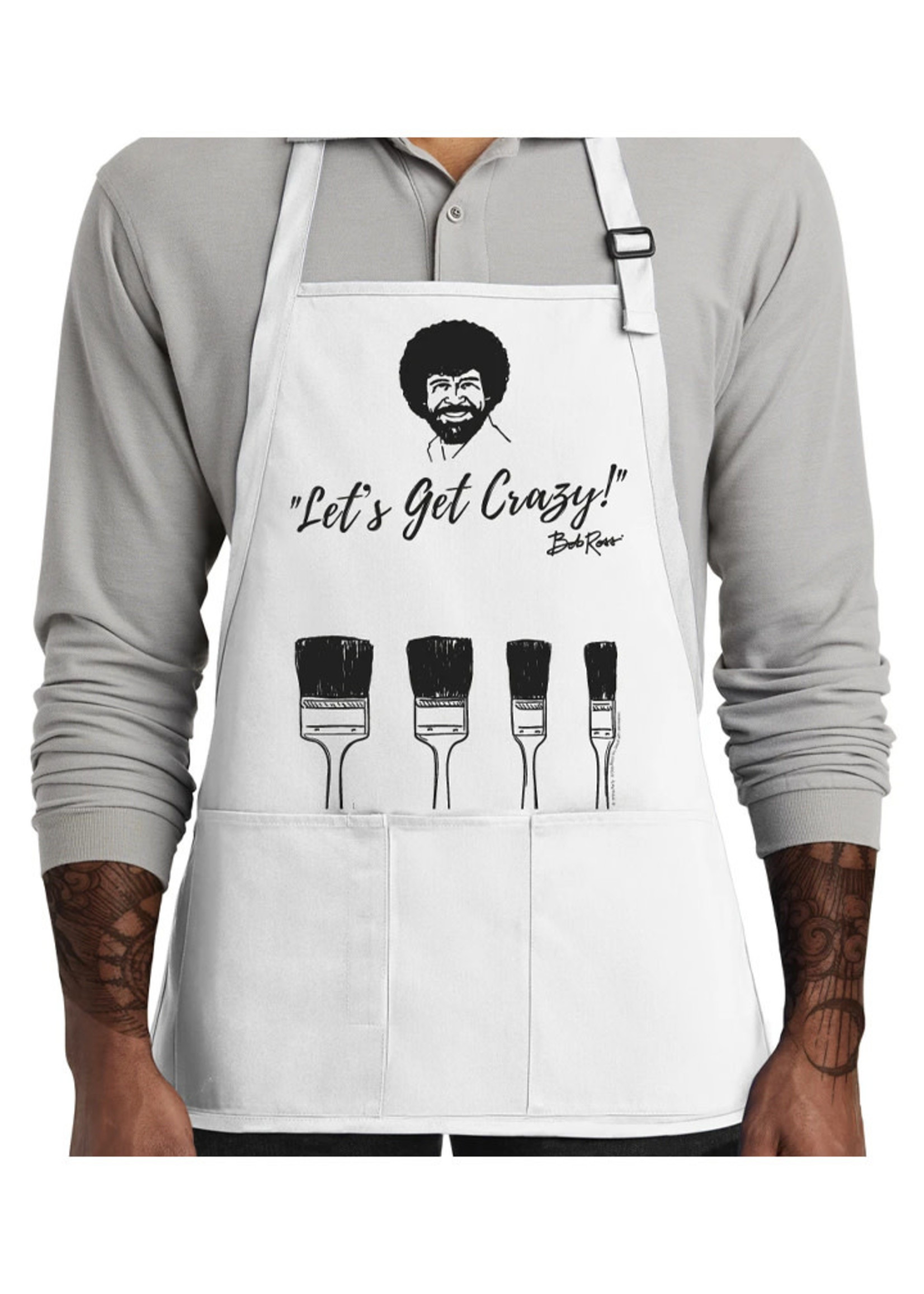 bob ross let's get crazy shirt