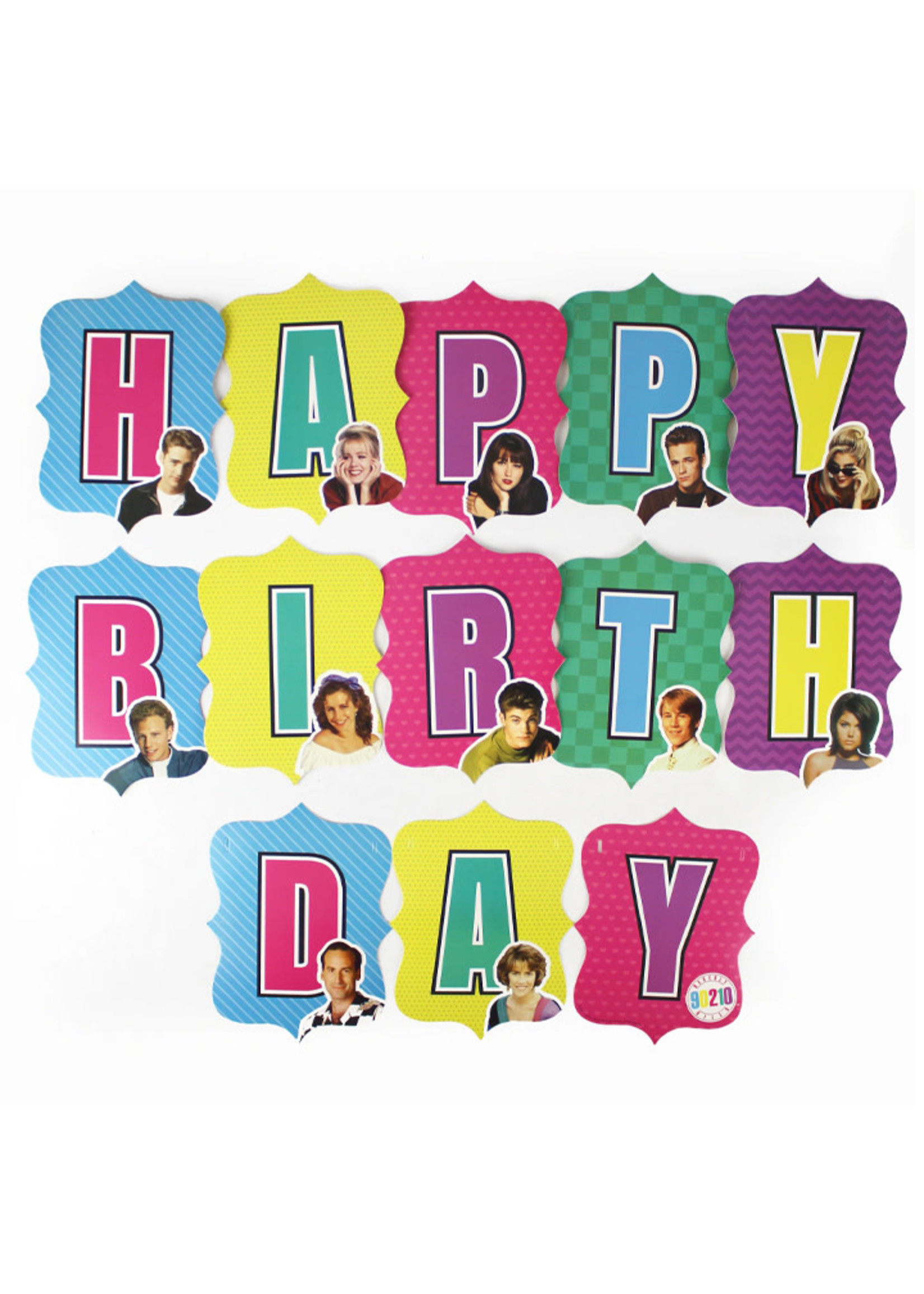 90210 Birthday Banner Sign - Party On!