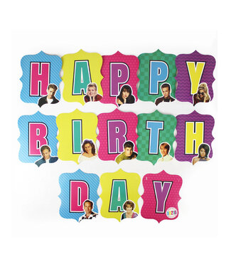 PRIME PARTY 90210 Birthday Banner Sign