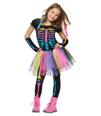 Fun World Funky Punky Bones - Girls