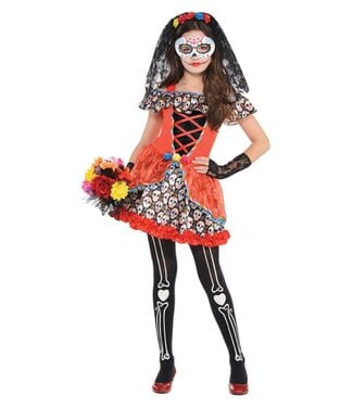 FUN WORLD Sugar Skull Senorita - Girls