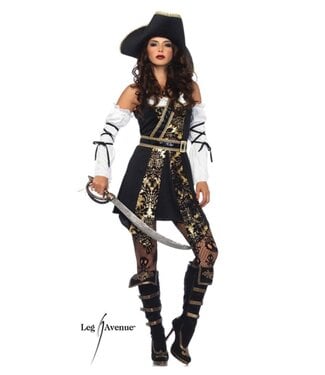 LEG AVENUE Black Sea Buccaneer - Women's