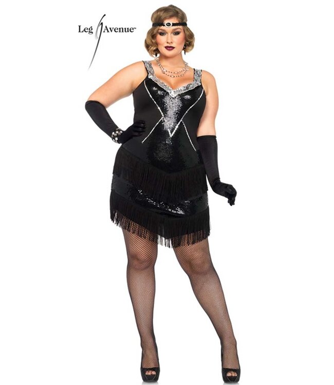 LEG AVENUE Glamour Flapper - Women's Plus