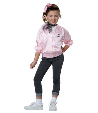 Pink Varsity Jacket - Girl's