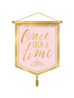 Disney Princess 'Once Upon a Time' Hanging Canvas Sign
