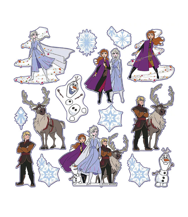 Disney Frozen Puffy Stickers - 1 Sheet