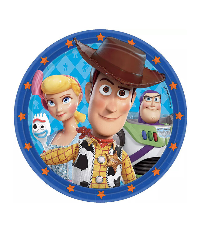 Toy Story 4 Lunch Plates 8ct