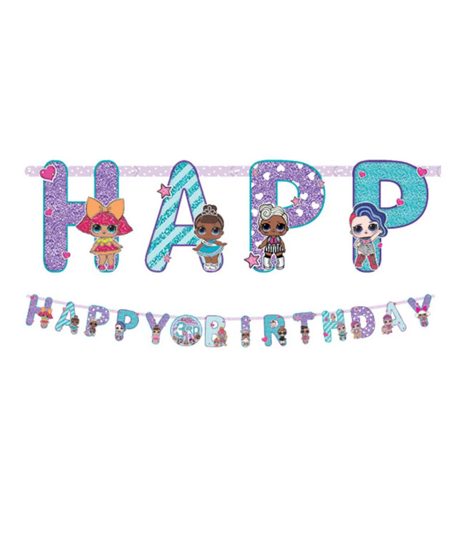 L.O.L. Surprise! Birthday Banner Kit