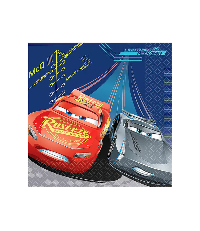 Cars 3 Lunch Napkins 16ct