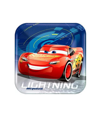 Cars 3 Lunch Plates 8ct